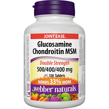 Webber Glucosamine, Chondroitin, MSM / ГЛЮКОЗАМИН, ХОНДРОИТИН И МСМ ТАБЛ. 1300МГ Х 120
