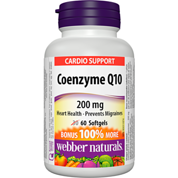 Webber Coenzyme Q10 / КОЕНЗИМ Q10 КАПС. 200МГ Х 60