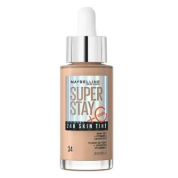 МЕЙБЪЛИН SUPERSTAY SKIN TINT 24Ч ТОНИРАЩ СЕРУМ 34