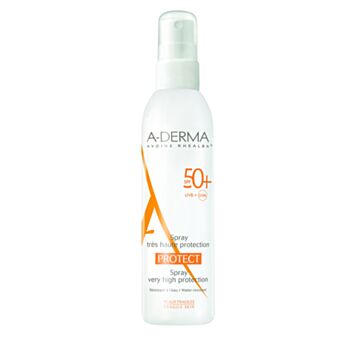 55184 А-ДЕРМА СЛЪНЦЕ SPF50+ СПРЕЙ 200МЛ Aptekanove BG