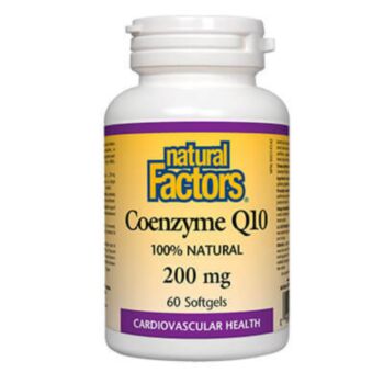 Natural Factors Coenzyme Q10 / Коензим Q10 капс. x 60