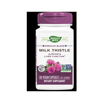  Nature’s Way  - Milk Thistle / Бял трън, 60 капсули