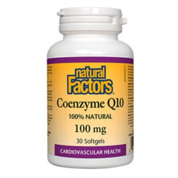 Natural Factors Coenzyme Q10 / Коензим Q10 капс. x 30