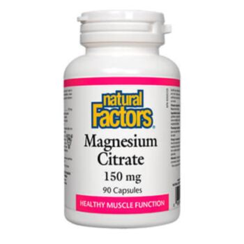 Natural Factors Magnesium Citrate / Магнезиев цитрат капс. x 90