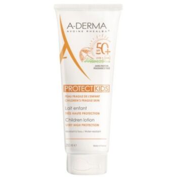 А-ДЕРМА СЛЪНЦЕ ПРОТЕКТ SPF50+ МЛЯКО ЗА ДЕЦА 250МЛ  В