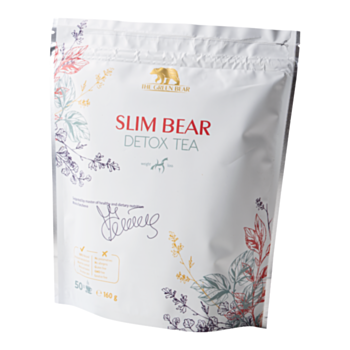 THE GREEN BEAR SLIM BEAR ЧАЙ ЗА ОТСЛАБВАНЕ И ДЕТОКС 160ГР