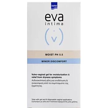 EVA INTIMA MOIST pH 5.5 ВАГИНАЛЕН ГЕЛ 50ГР. + 9 АПЛИКАТОРА