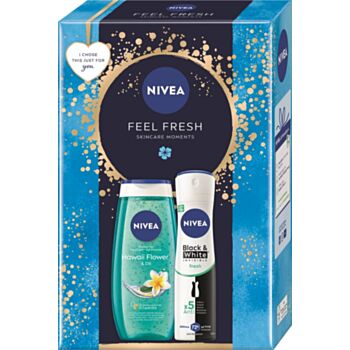 НИВЕА КОМПЛЕКТ FEEL FRESH ДУШ ГЕЛ 250МЛ+ДЕЗО СПРЕЙ 150МЛ