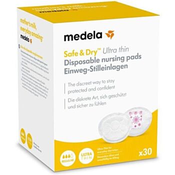 МЕДЕЛА ПОДПЛЪНКИ ЗА КЪРМА SAFE&DRY ULTRA THIN 30БР 101037038