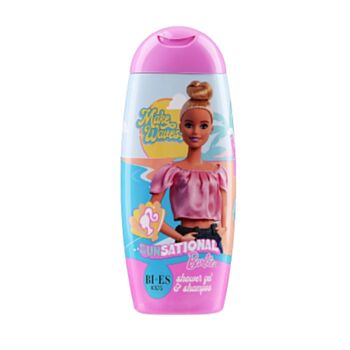 БИ-ЕС ДЕТСКИ ДУШ ГЕЛ И ШАМПОАН 2В1 BARBIE SUNSATIONAL 250МЛ