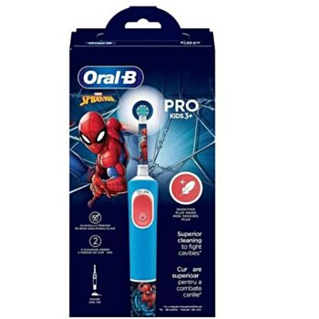 ОРАЛ-Б ЕЛЕКТРИЧЕСКА ЧЕТКА ЗА ЗЪБИ PRO KIDS SPIDERMAN 3+ 6/15/6