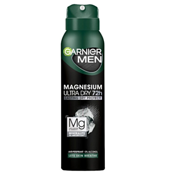 ГАРНИЕ ДЕЗОДОРАНТ СПРЕЙ МЪЖКИ MAGNESIUM ULTRA DRY 150МЛ
