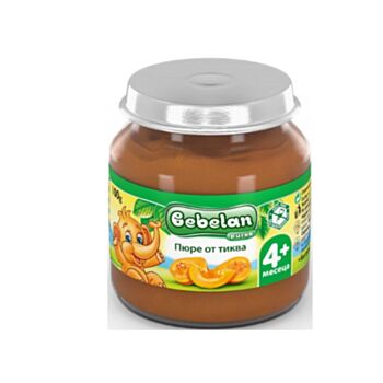 БЕБЕЛАН ПЮРЕ ТИКВА 4М+ 100ГР. 4800 *
