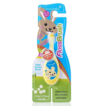 BRUSH BABY ЧЕТКА ЗА ЗЪБИ 0-3Г. СОФТ FLOSS BRUSH A