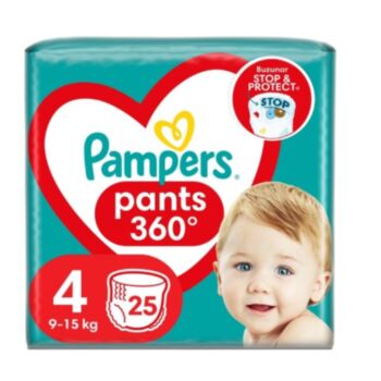 ПАМПЕРС АКТИВ БЕЙБИ  ГАЩИ CP 4 / 9-15КГ/ Х 25 БР  