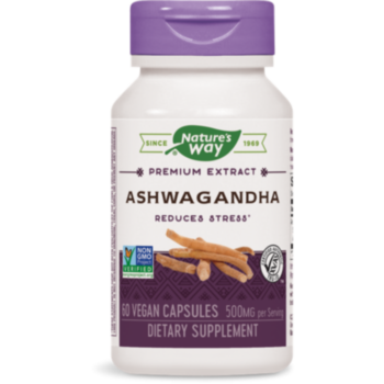 Nature’s Way  - Ashwagandha/ Ашваганда 500 mg х 60 капсули