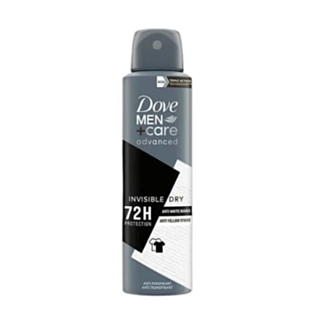 ДАВ ADVANCED ДЕЗОДОРАНТ СПРЕЙ МЪЖКИ INVISIBLE DRY 150МЛ 