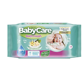 МОКРИ КЪРПИ БЕЙБИ КЕЪР BATH FRESH Х 54