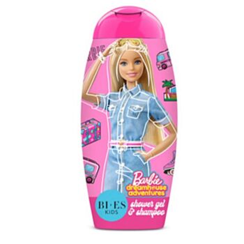 БИ-ЕС ДЕТСКИ ДУШ ГЕЛ И ШАМПОАН 2В1 BARBIE DREAMHOUSSE 250МЛ