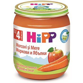 ХИП 4263 ПЮРЕ МОРКОВИ С ЯБЪЛКИ 125ГР