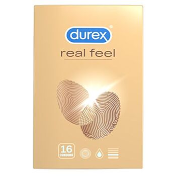 ДЮРЕКС ПРЕЗЕРВАТИВИ REAL FEEL 16 БР