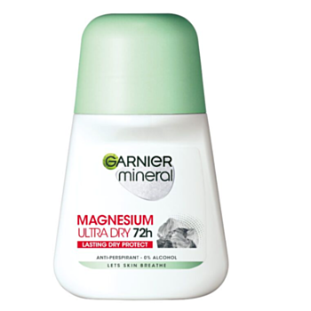 ГАРНИЕ ДЕЗОДОРАНТ РОЛ-ОН ДАМСКИ MAGNESIUM ULTRA DRY 50МЛ