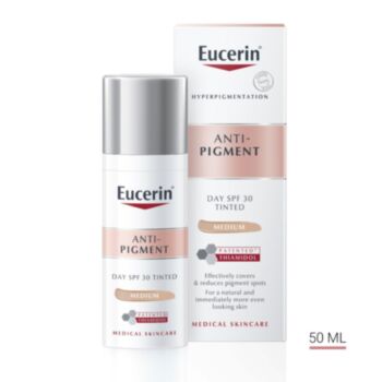 ЮСЕРИН АНТИ ПИГМЕНТ SPF30 ОЦВЕТЕН ТЪМЕН ЦВЯТ 50МЛ В