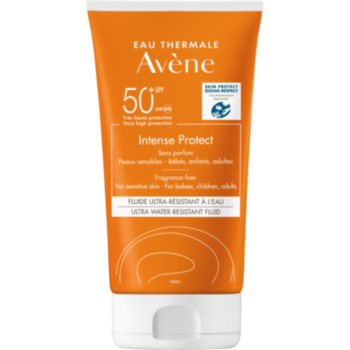 АВЕН СЛЪНЦЕ ИНТЕНС ПРОТЕКТ УЛТРА ВОДОУСТОЙЧИВ ФЛУИД SPF50+ 150МЛ  А *