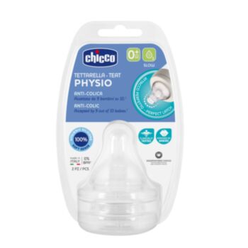 ЧИКО N0267 БИБЕРОН PHYSIO ANTI-COLIC 1 КАПКА 0M+ Х 2БР