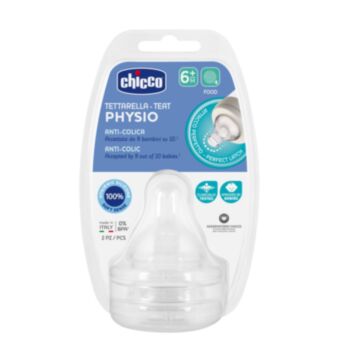 ЧИКО N0270 БИБЕРОН PHYSIO ANTI-COLIC 6M+ Х 2БР