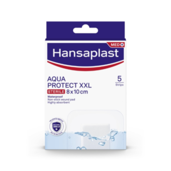 ХАНЗАПЛАСТ СТЕРИЛЕН ПЛАСТИР AQUAPROTECT XXL X 5 БР  48628