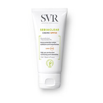 СВР СЕБИАКЛИЪР КРЕМ ЗА ЛИЦЕ SPF50+ ЗА МАЗНА КОЖА 40МЛ 2266 В