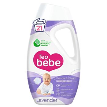 ТЕО БЕБЕ ТЕЧЕН ПРАХ ЗА ПРАНЕ LAVENDER 0,945Л 21 ПРАНЕТА