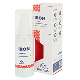 НОРДЕЙД ЖЕЛЯЗО С ВКУС НА ЯБЪЛКА 200 ВПРЪСКВАНИЯ СПРЕЙ 30МЛ 010362 NRD X 