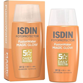 ИСДИН FOTOPROTECTOR FUSION WATER MAGIC GLOW СЛЪНЦЕЗАЩИТЕН ФЛУИД С ОЗАРЯВАЩО ДЕЙСТВИЕ SPF50 50МЛ