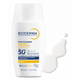 БИОДЕРМА ФОТОДЕРМ XDEFENSE УЛТРА ФЛУИД SPF 50+ БЕЗЦВЕТЕН 40МЛ