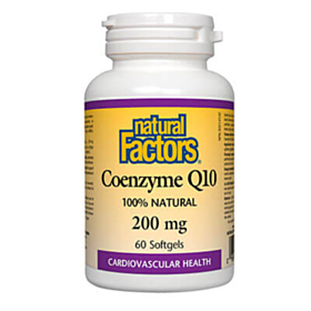 Natural Factors Coenzyme Q10 / Коензим Q10 капс. x 60