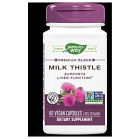  Nature’s Way  - Milk Thistle / Бял трън, 60 капсули