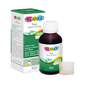 ПЕДИАКИД СИРОП ЗА СУХА И ВЛАЖНА КАШЛИЦА 125МЛ