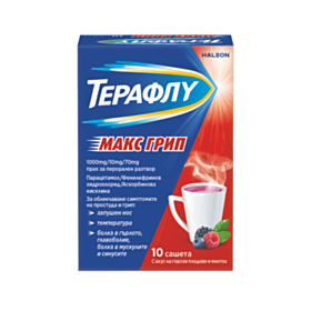 *ТЕРАФЛУ МАКС ГРИП САШЕТА Х 10 