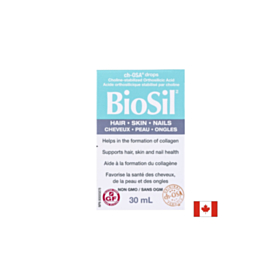 BioSil™ Hair, Skin & Nails/ Коса, кожа и нокти 30 ml x 60 дневни дози Natural Factors 628826001553