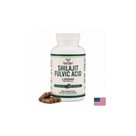 Имунитет - Шилажит (Мумио), 1000 mg, 120 капсули Double Wood