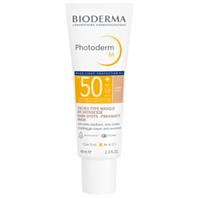 БИОДЕРМА ФОТОДЕРМ М КРЕМ SPF50+ СВЕТЪЛ 40МЛ  Х