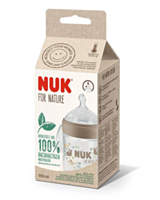 НУК NATURE РР ШИШЕ TEMPERATURE CONTROL 150МЛ+БИБЕРОН СИЛИКОН S 10743074 МИКС