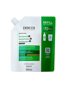 ВИШИ ДЕРКОС ШАМПОАН ПРОТИВ ПЪРХОТ СУХ СКАЛП 390МЛ РЕФИЛ 902847