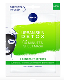 НИВЕА SKIN DETOX ДЕТОКСИКИРАЩА ЛИСТ МАСКА 81265 Х