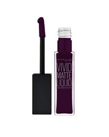 МЕЙБЪЛИН ТЕЧНО ЧЕРВИЛО С МАТОВ ЕФЕКТ COLOR SENSATIONAL VIVID MATTE 45 Possessed Plum