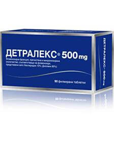 ДЕТРАЛЕКС ТАБЛ. 500МГ. Х 90