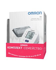 ОМРОН АПАРАТ ЗА КРЪВНО НАЛЯГАНЕ М2 ПЪЛЕН АВТОМАТ С 2 МАНШЕТА 