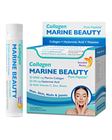 РИБЕН КОЛАГЕН MARINE BEAUTY 1000МГ + ХИАЛУРОНОВА КИСЕЛИНА 100МГ ФЛ. X 20 SWEDISH NUTRA